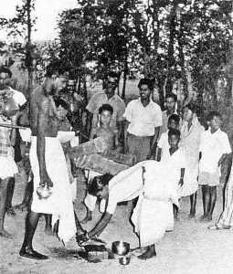 Ceremonial Foot Washing